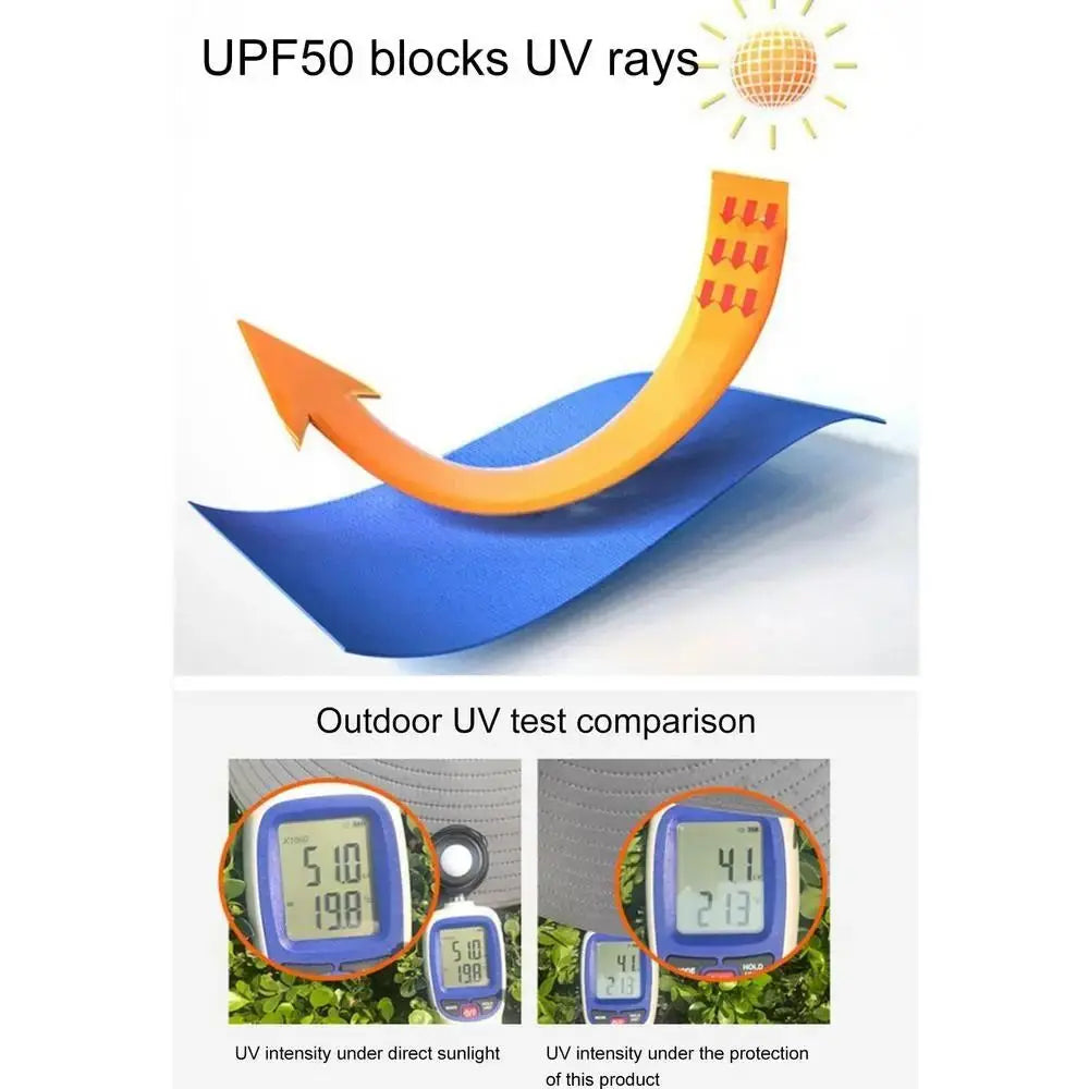 Adjustable Kids Solar Fan Hat 1