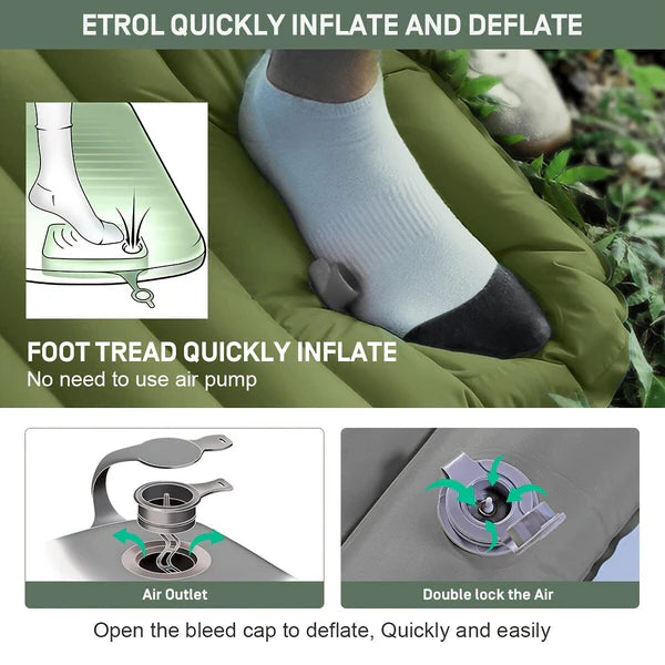 Camping Inflatable & Portable Mattress 4