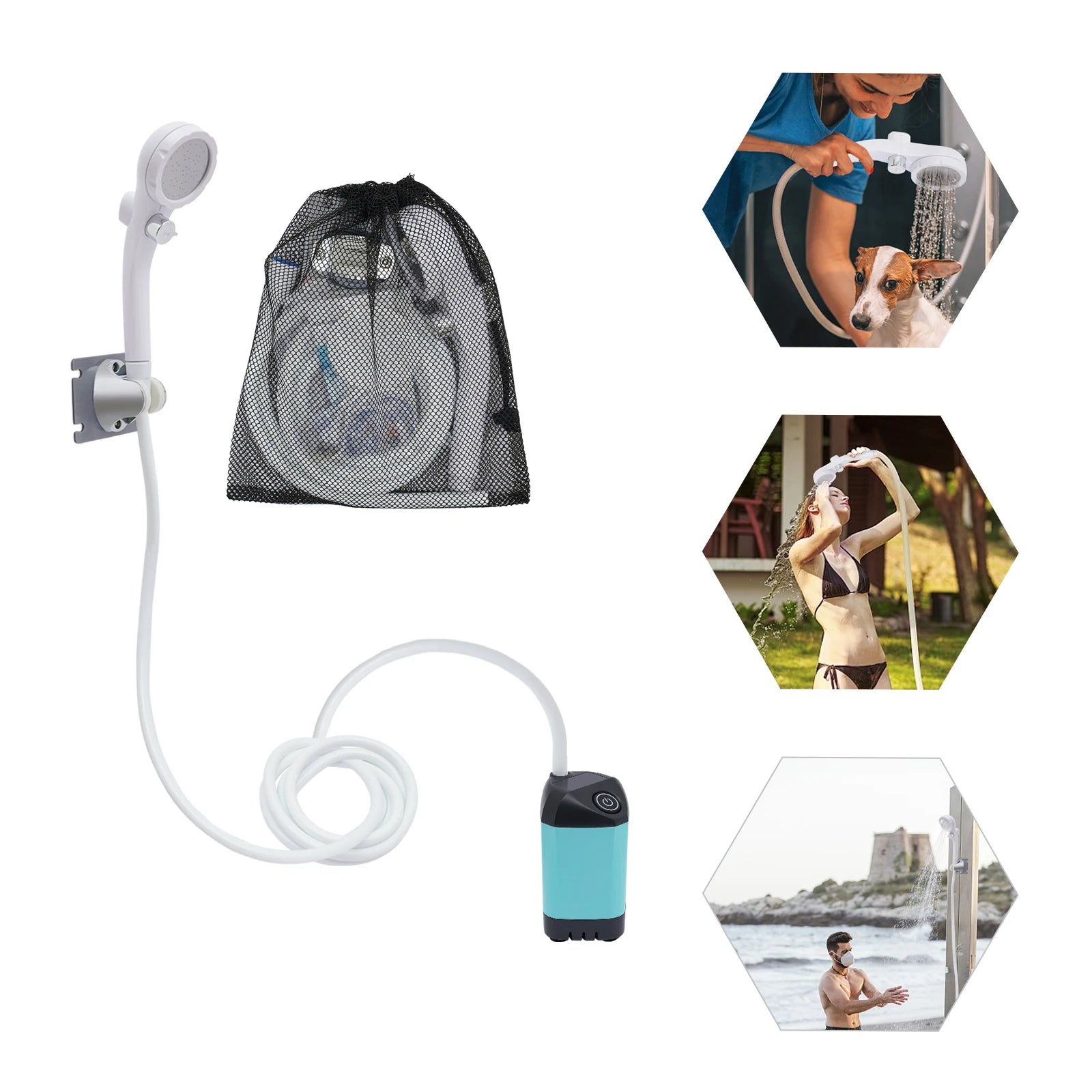 Electric Portable Shower for Camping 0