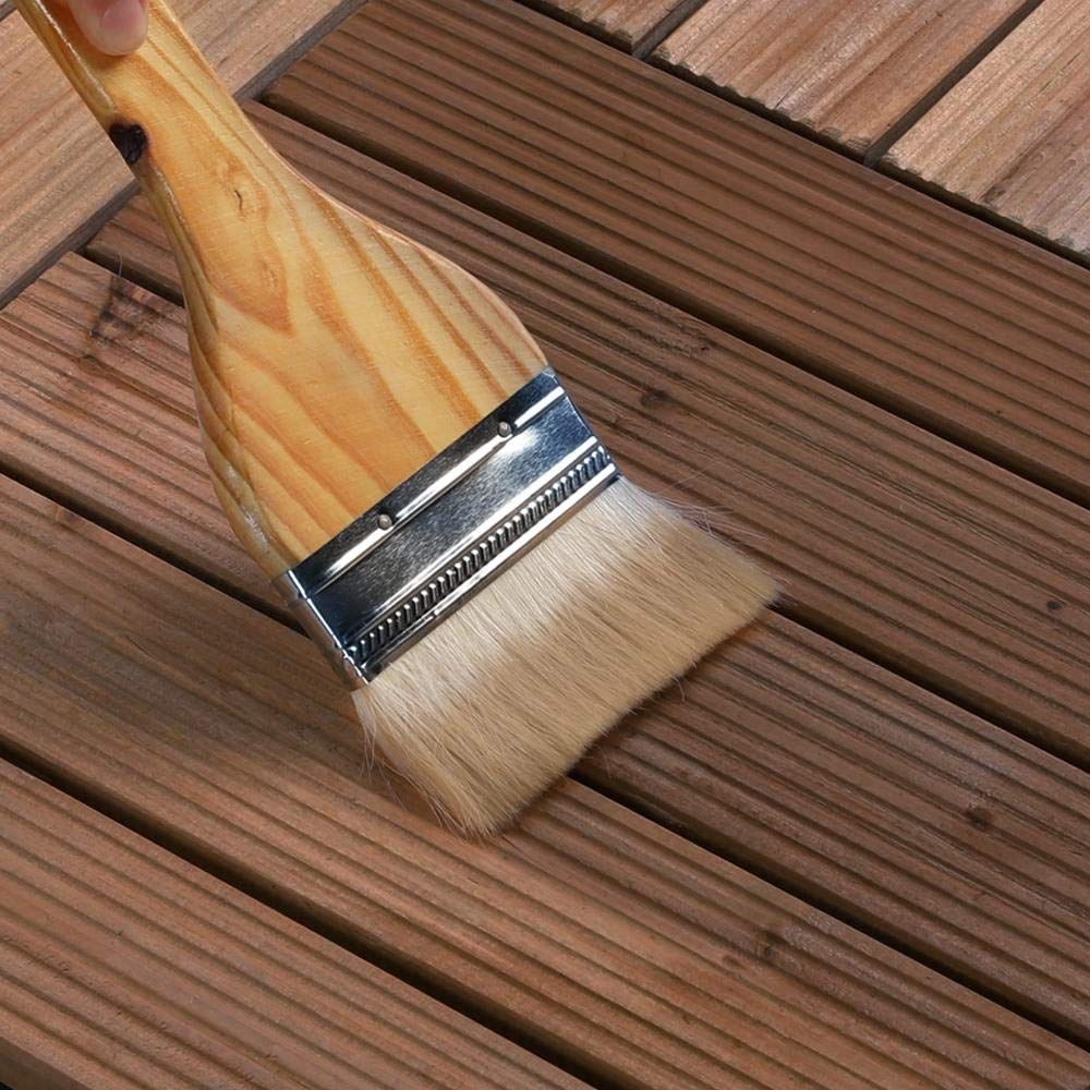 Interlocking Outdoor Patio Wood Flooring Deck Tiles 27Pcs 1