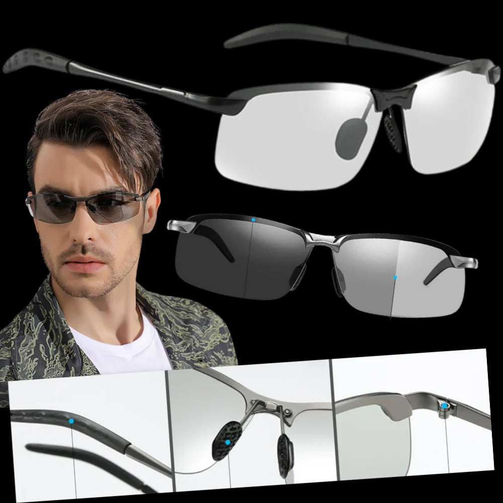 Photochromic UV Sunglasses For Men 1
