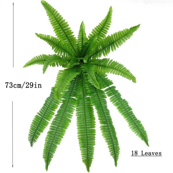 UV Resistant Lifelike Artificial Boston Fern 0