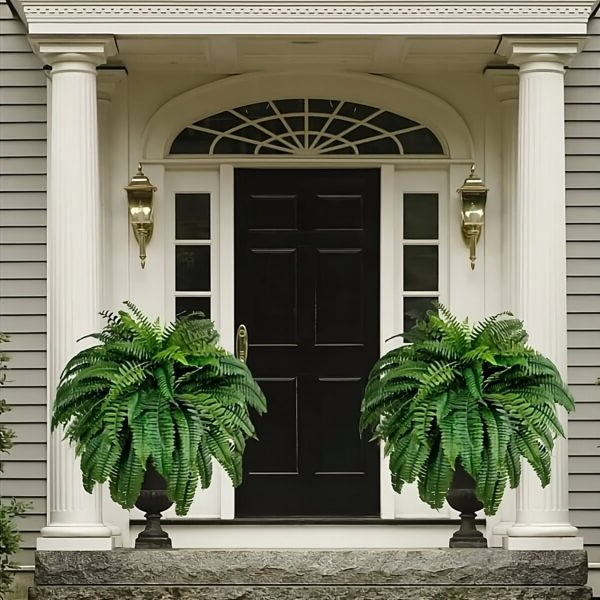UV Resistant Lifelike Artificial Boston Fern 1